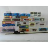 A mixed quantity of N gauge items to include part made Coronation Coach, Peco rolling stock kits,