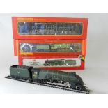 Four boxed Hornby 00 gauge locomotives by Hornby No:765 "Lord Westwood" 4-6-0,