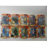 10 boxed 5" action figures from series 2 and 3 of Dr Who to include Rose and K-9,