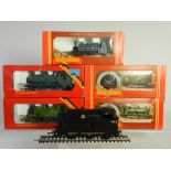 Six boxed Hornby locomotives (5 boxed) RO57 CR Saddle Tank 0-4-0,