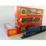 Four boxed Hornby Steam locomotives R372 LNER Class A-4 loco "Seagull" R759 Hall Class 4-6-0