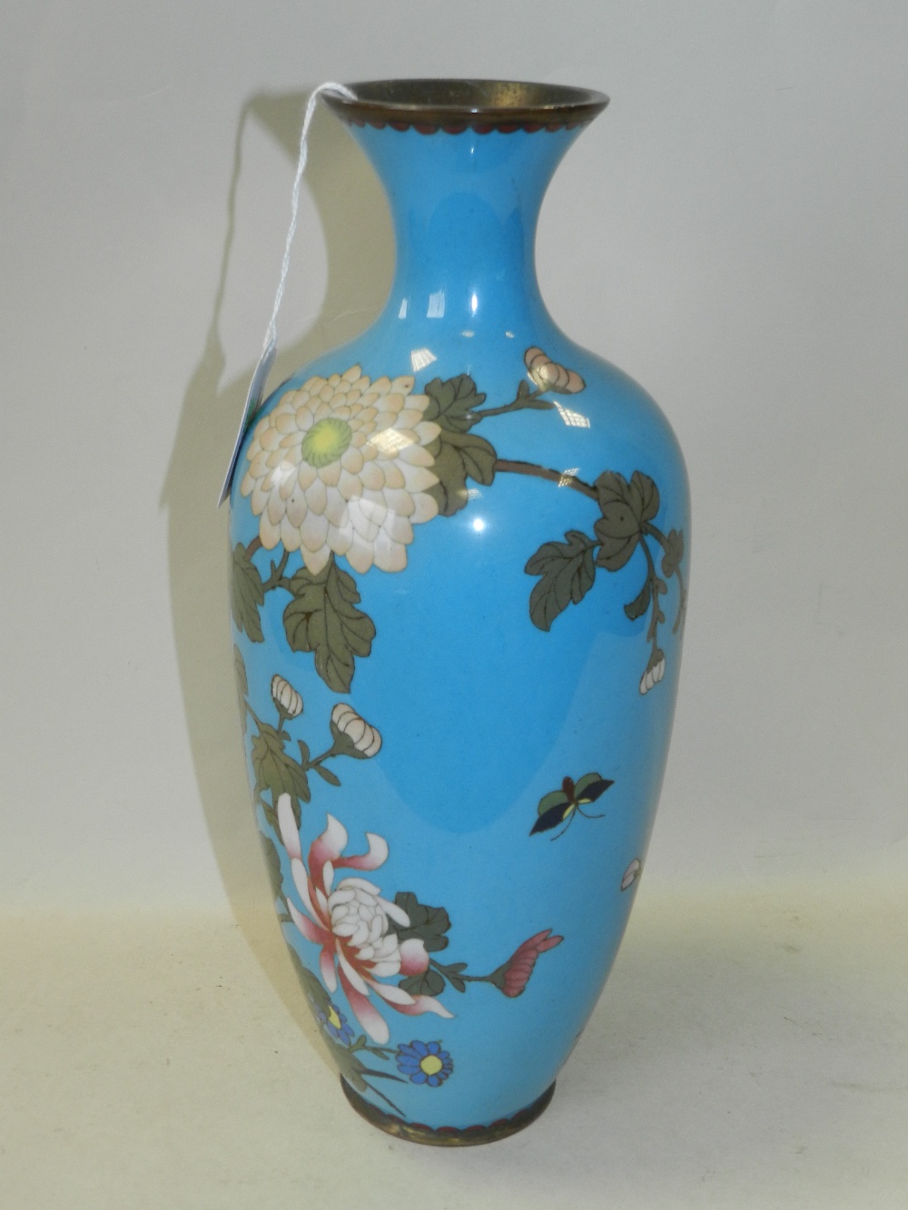 A Japanese cloisonne vase, Meiji/Taisho era, - Image 2 of 2