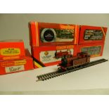 Six boxed Hornby Tank and Pannier locos to include RO59 GWR Class 2721, RO52 Jinty LMS 0-6-0 RO41,