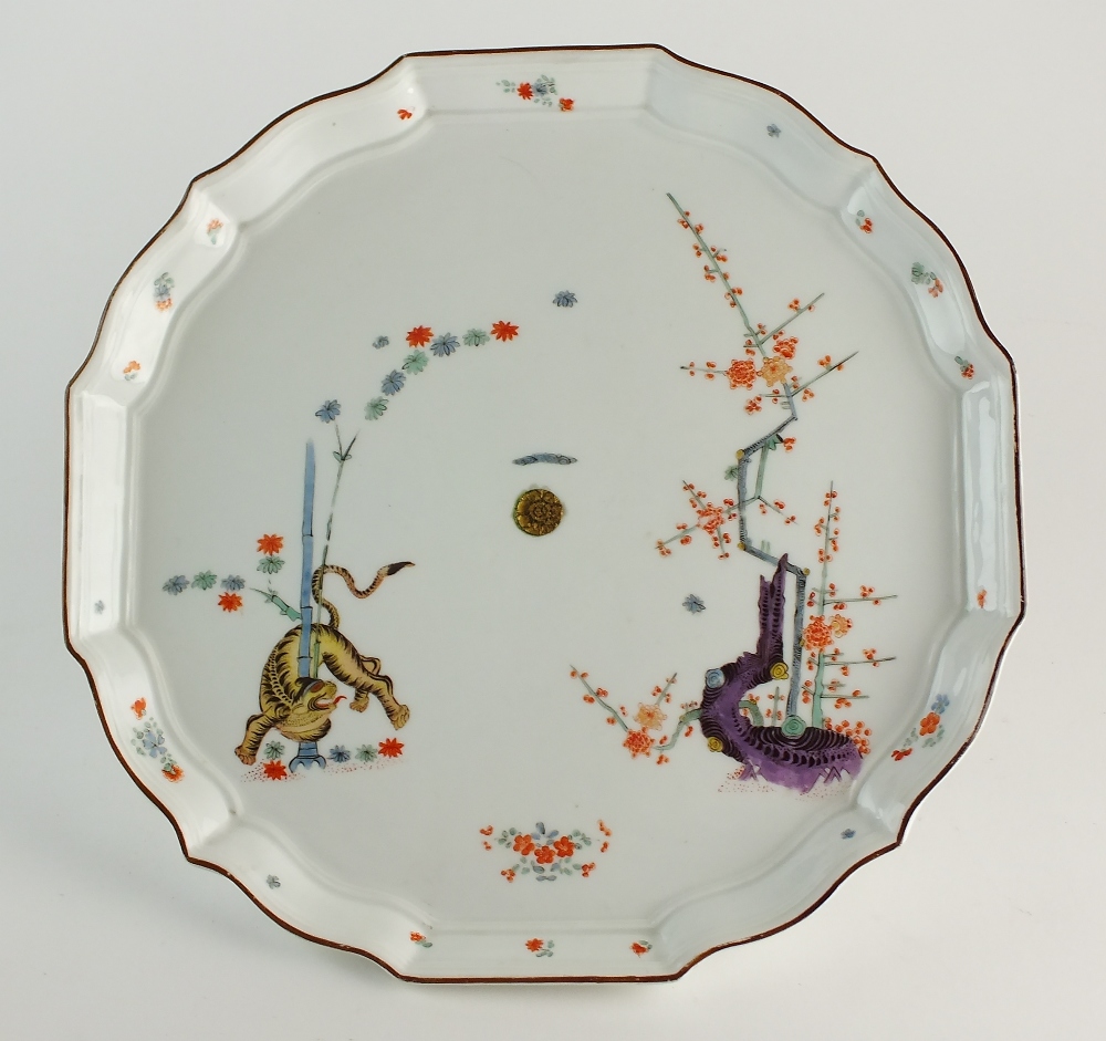 A Meissen tazza, 19th century, - Image 2 of 2