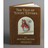 POTTER, Beatrix, The Tale of Timmy Tiptoes. Square 12mo, Frederick Warne & Co, 1911.