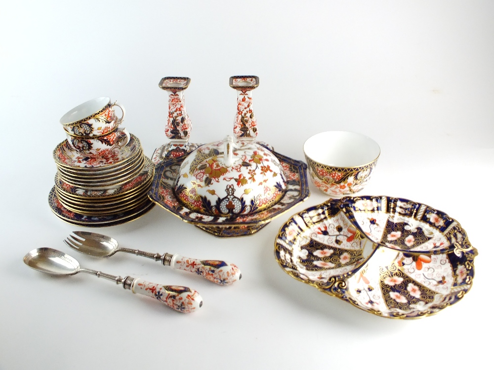 A mixed collection of Royal Crown Derby Imari,