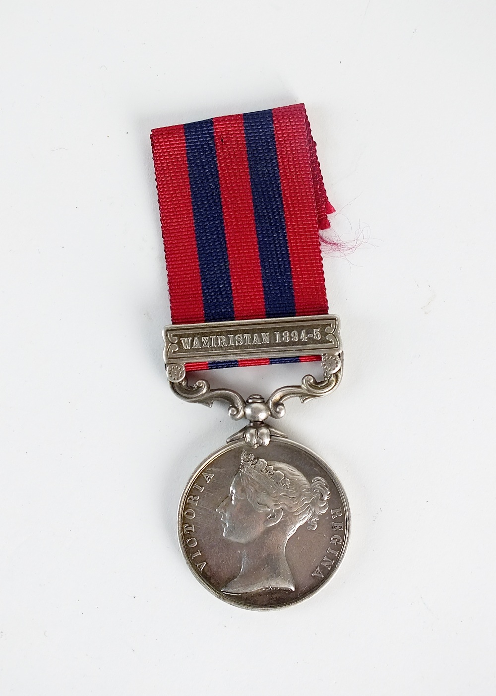 India General Service medal with 'Waziristan 1894-95' clasp,