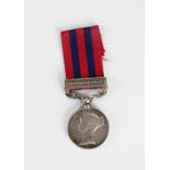 India General Service medal with 'Waziristan 1894-95' clasp,