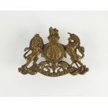 A late Victorian fine quality pouch badge