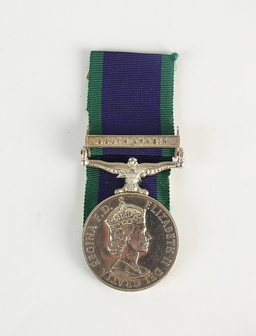 Campaign Service medal with 'South Arabia' clasp, awarded to '23474488 Gdsm. G.