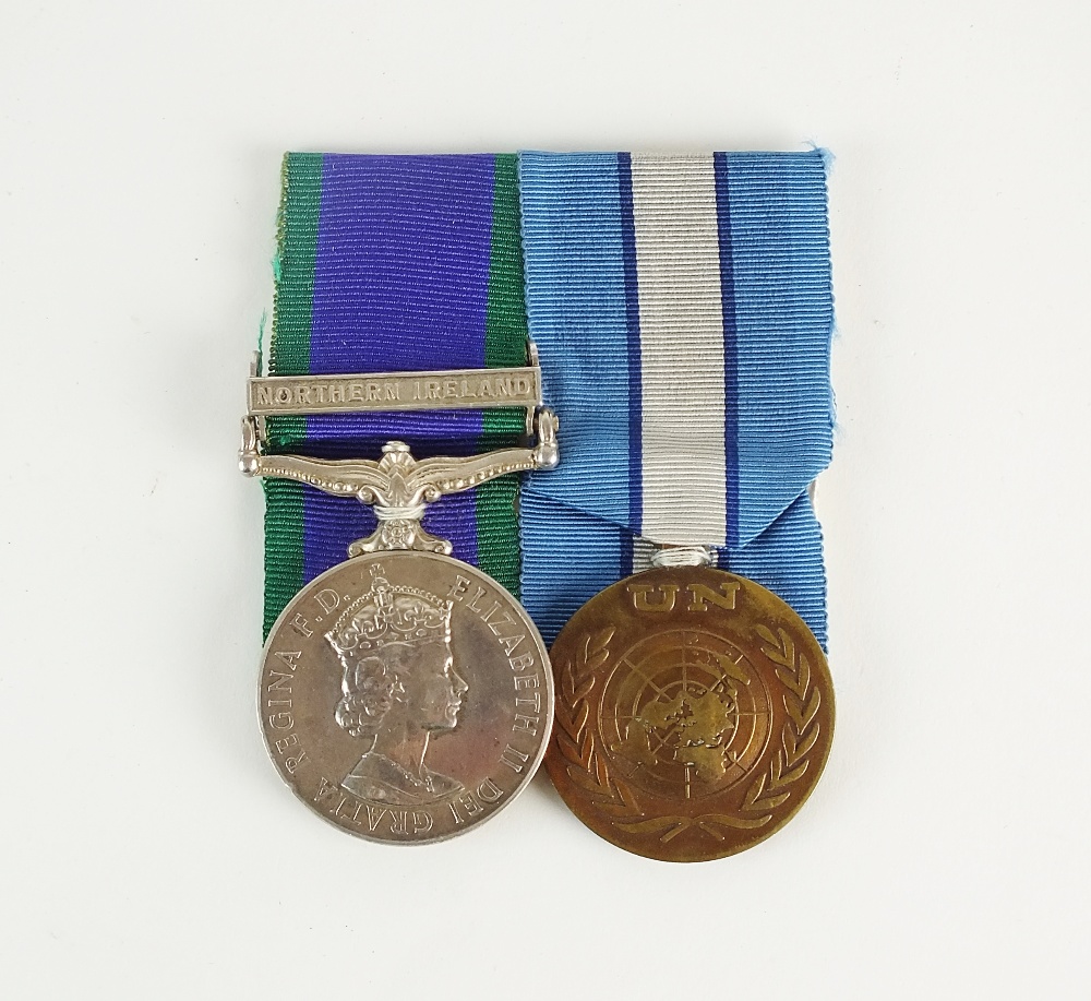 Campaign service medal, with 'Northern Ireland' clasp, awarded to '24076962 Cpl R.W. Watson S.G.