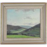 Noel Shepherdson (20th century) Rolling Hills signed lower left, oil on board,