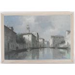 Maraspin (20th century) Venice signed lower right, oil on canvas,