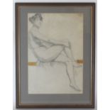 Ian W Green (British school, 20th century) A quantity of framed drawings,