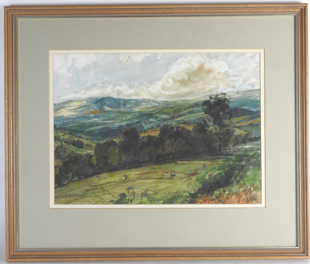 Roy Abell (British School, 20th century) Clynnog and Hills at Brecon, a pair, both signed,