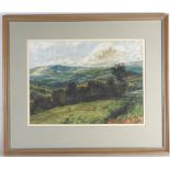 Roy Abell (British School, 20th century) Clynnog and Hills at Brecon, a pair, both signed,