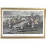 After George Veal Our North Country Jockeys Restrike engraving,