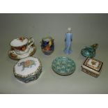A quantity of decorative ceramics and table wares including Royal Albert 'Old Country Roses' tea