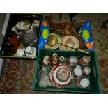 A quantity of decorative ceramics, table wares and metal wares,