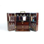 A 19th Century mahogany apothecary's cabinet,