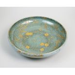 A rare Royal Doulton 'Titanium' ware bowl, of shallow circular form,