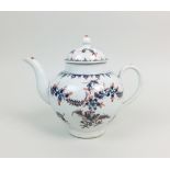 A Christians or Penningtons, Liverpool teapot and cover, 1770s,