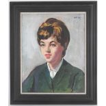 Philip Naviasky (1894-1983) Portrait of Rachel, signed top right,