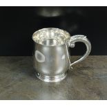 A silver baluster mug, F C Richards, Birmingham 1936,