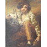 Thomas Webster after Sir Henry Raeburn, Boy and Rabbit,