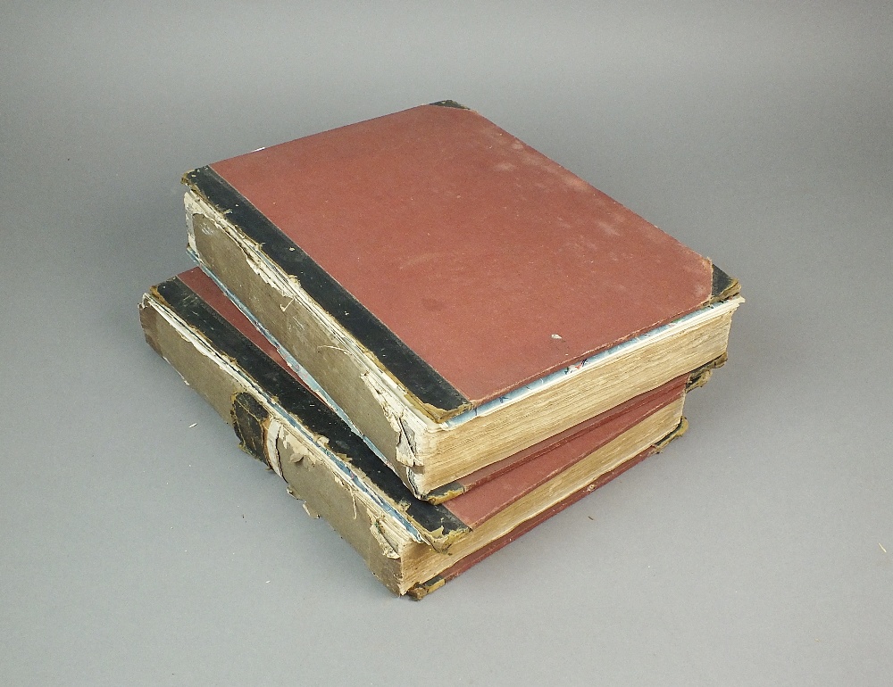 OWEN & BLAKEWAY, A History of Shrewsbury, 4to, 2 vols 1825. Large paper copy, boards detached.