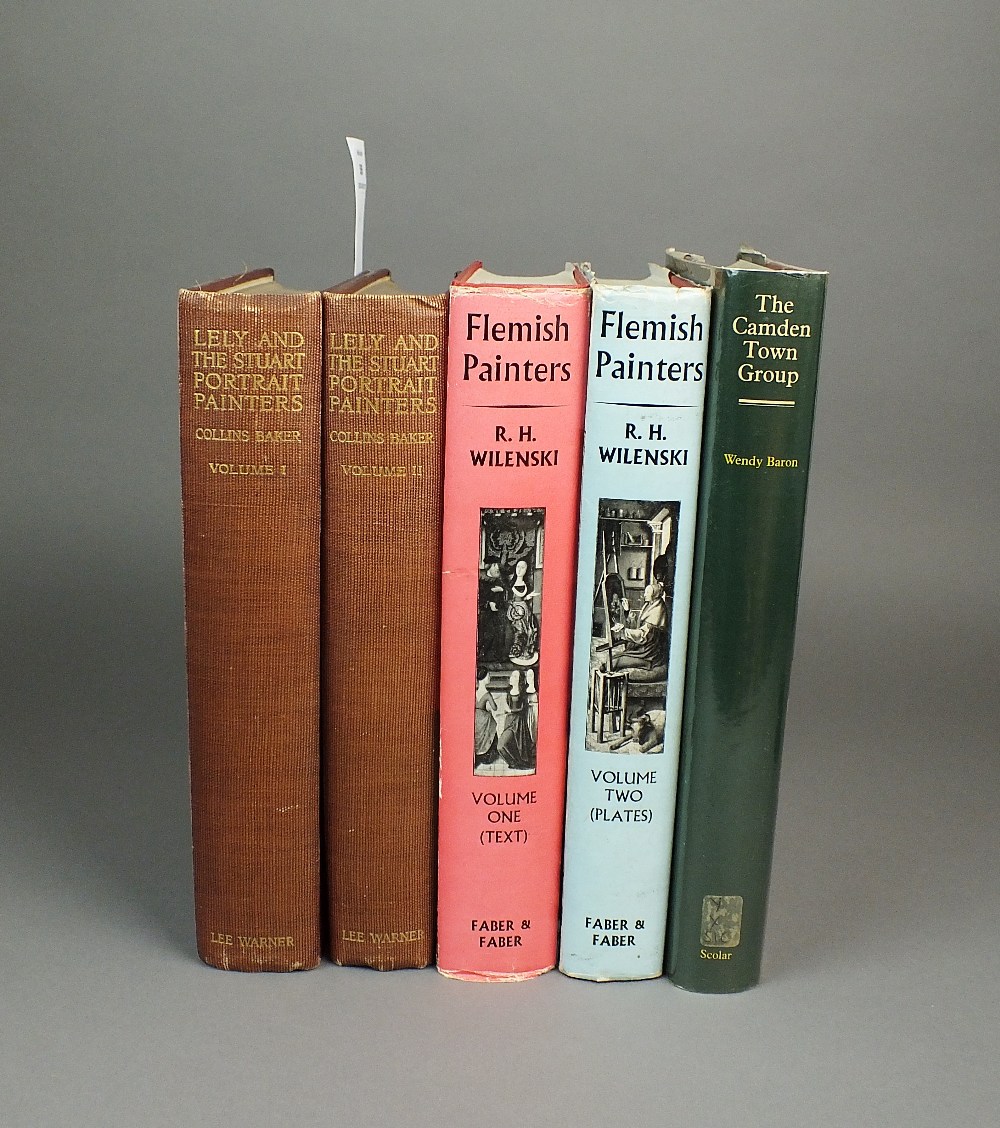 BAKER, C H Collins, Lely and the Stuart Portrait Painters. 4to, 2 vols, 1912, No 13/375.