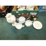 A large quantity of decorative ceramics and table wares