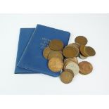 An assorted collection of British and foreign silver, cupro-nickel,