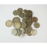 A large collection of British and foreign silver,