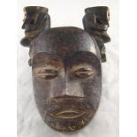 A Teke mask, Gabon. 25x35cm.