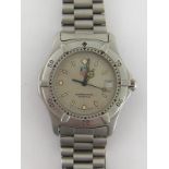 TAG HEUER, a gentleman's stainless steel quartz wristwatch, no.662.