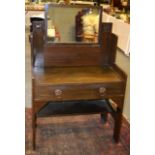 A GLASGOW SCHOOL ARTS AND CRAFTS DRESSING TABLE.