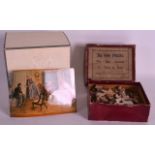 TWO VICTORIAN JIGSAW PUZZLES. (2)