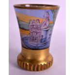 A FINE EARLY 19TH CENTURY VIENNESE ENAMELLED BEAKER (Ranftbecher) C1825, Attributed to Anton