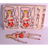 AN UNUSUAL SET OF RETRO 1960S FEMALE ARTICULATED FEMALES possibly made for the Festival of Speed. (