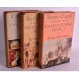 Winston S Churchill, History of English speaking peoples, 3 x volumes. (3)