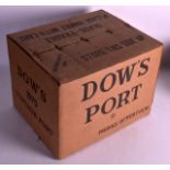 A CASED SET OF VINTAGE DOWS PORT within its original box.
