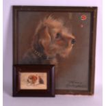 Florence Jay (1905-1920) Pastel, together with another framed pastel. (2)