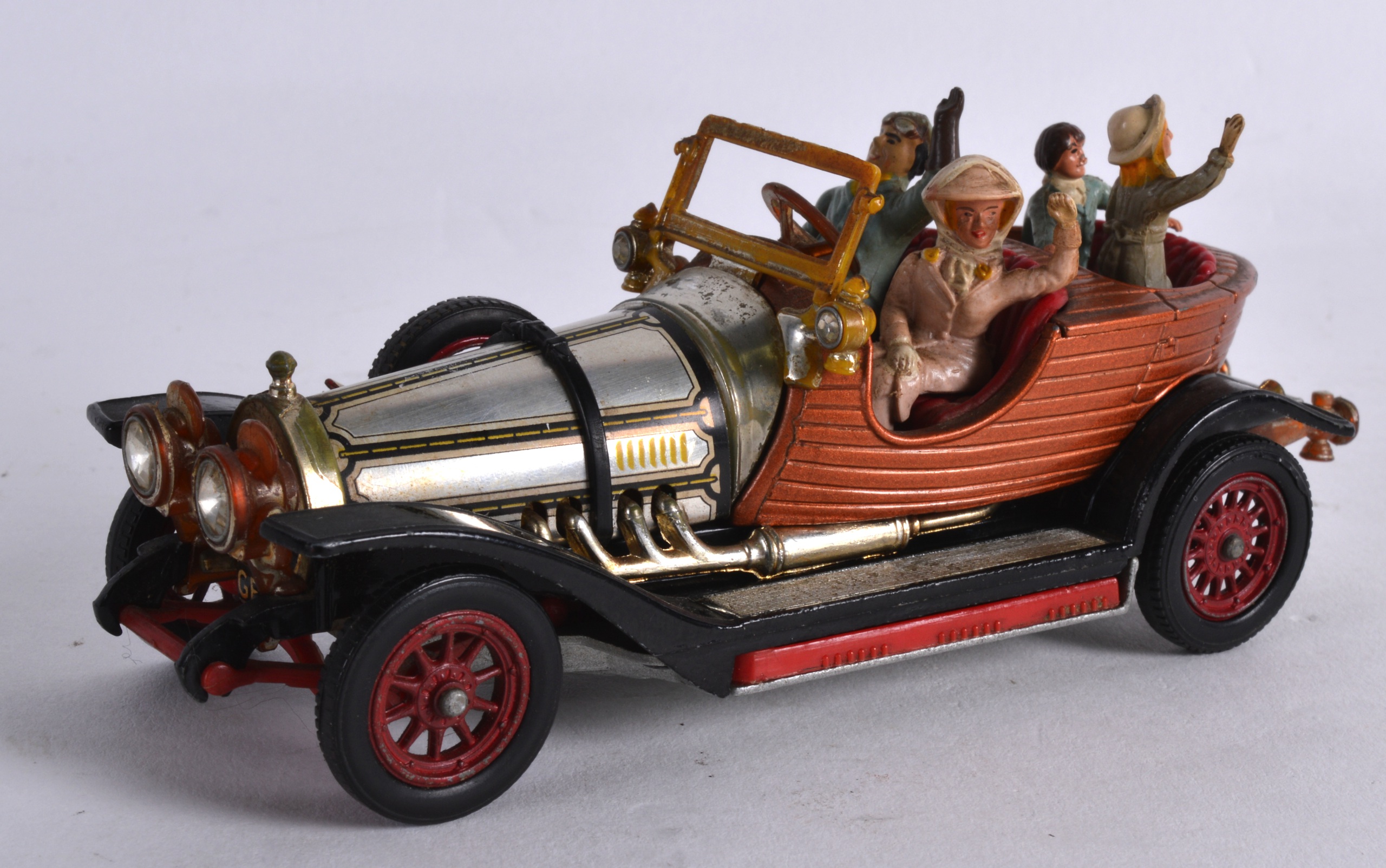 A VINTAGE CORGI CHITTY CHITTY BANG BANG TOY CAR. 5Ins long.
