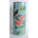 A LATE 19TH CENTURY CHINESE FAMILLE ROSE PORCELAIN VASE Guangxu, bearing Tongzhi marks to base,