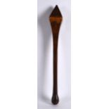 AN EARLY 20TH CENTURY AUSTRALIAN BIONICAL HEAD CLUB. 1Ft 9ins long.