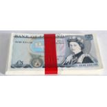 A COLLECTION OF UNCIRCULATED £5 BANK NOTES. (qty)