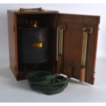 AN UNUSUAL EARLY 20TH CENTURY BAIRD & TATLOCK FLASH POINT TESTER to measure the igniting temperature