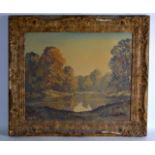 SCOTTISH SCHOOL (20th Century), Framed Oil on Board, Indistinctly signed, "Killermont on the