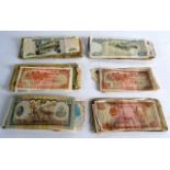 A COLLECTION OF MIXED WORLD BANK NOTES approximately 300. (qty)